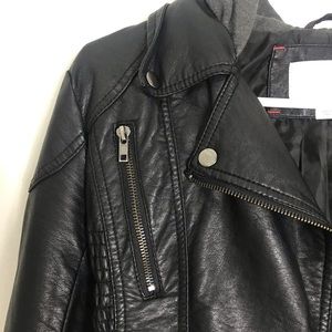 Target Black Leather Jacket